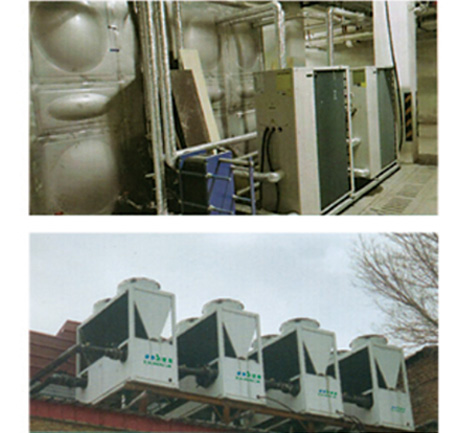 空氣能工程案例實(shí)拍